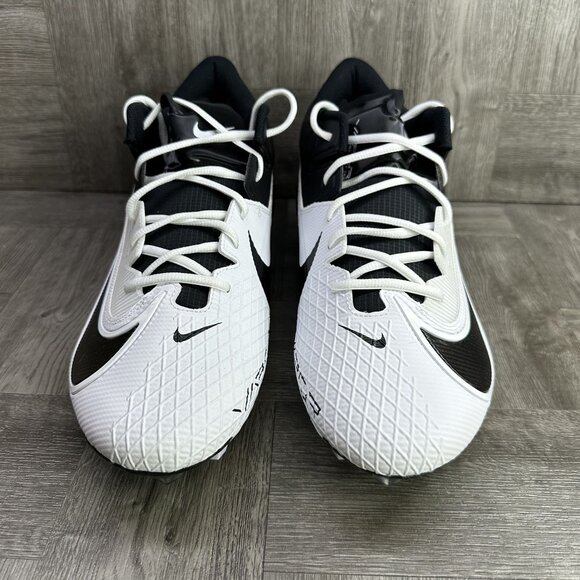 Nike Vapor Edge Elite 360 2 Men's size 13.5 WIDE Football Cleats FJ6125-004 - Picture 4 of 8